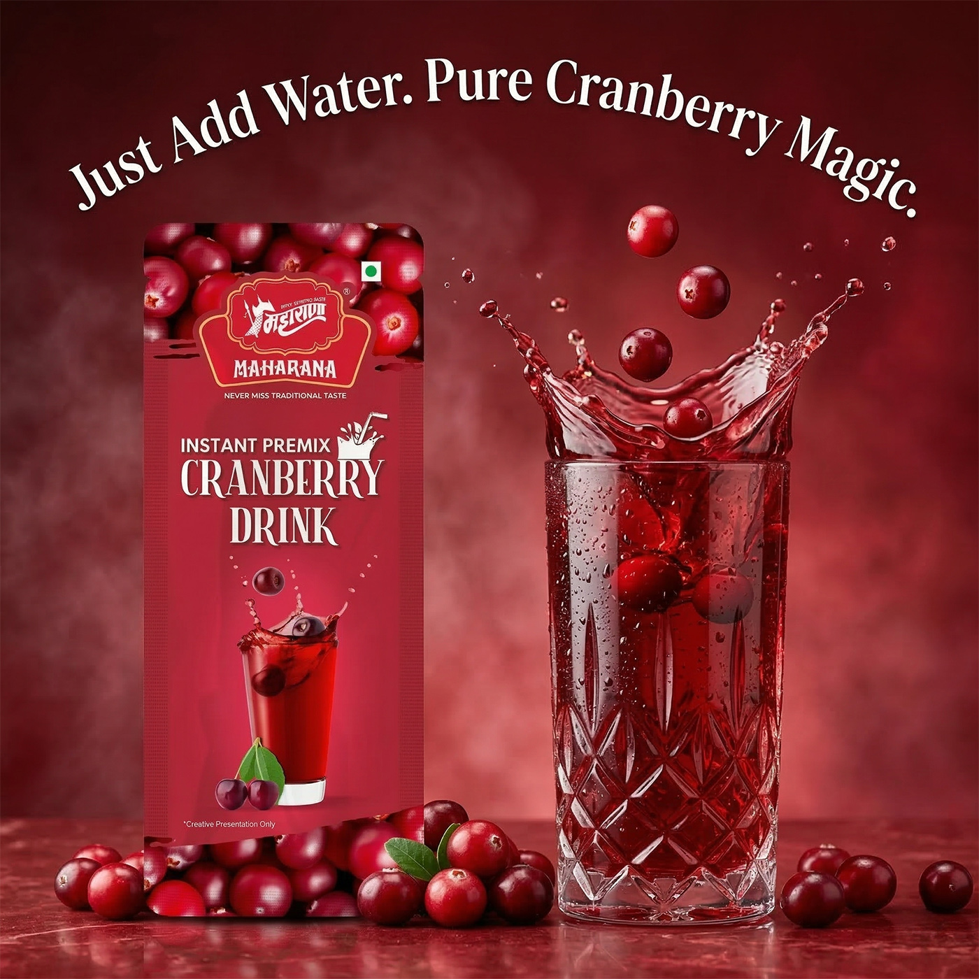INSTANT CRANBERRY DRINK